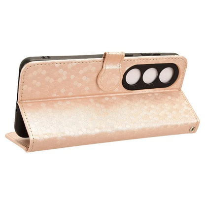 For OnePlus Nord CE4 5G Wallet Case Dots Imprinted Magnetic Phone Cover