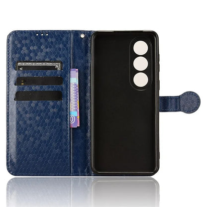 For OnePlus Nord CE4 5G Wallet Case Dots Imprinted Magnetic Phone Cover
