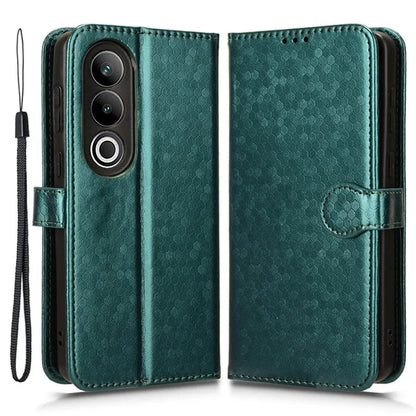For OnePlus Nord CE4 5G Wallet Case Dots Imprinted Magnetic Phone Cover