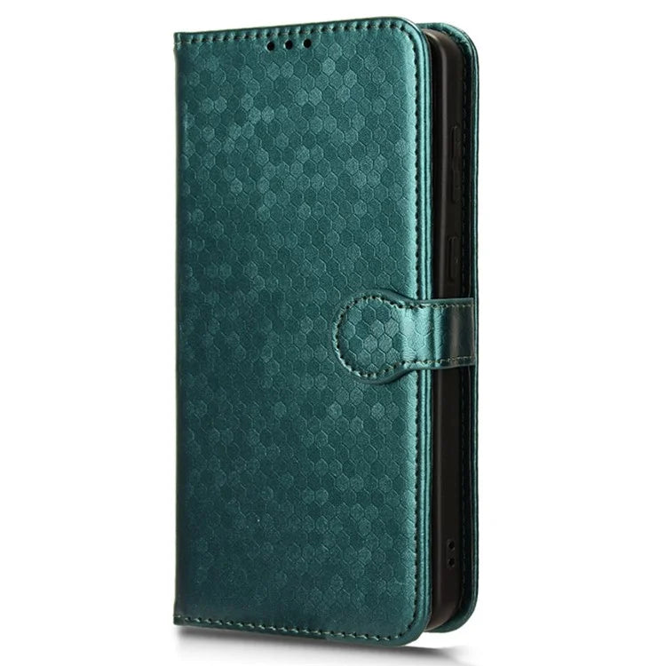 For OnePlus Nord CE4 5G Wallet Case Dots Imprinted Magnetic Phone Cover