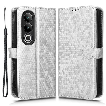 For OnePlus Nord CE4 5G Wallet Case Dots Imprinted Magnetic Phone Cover