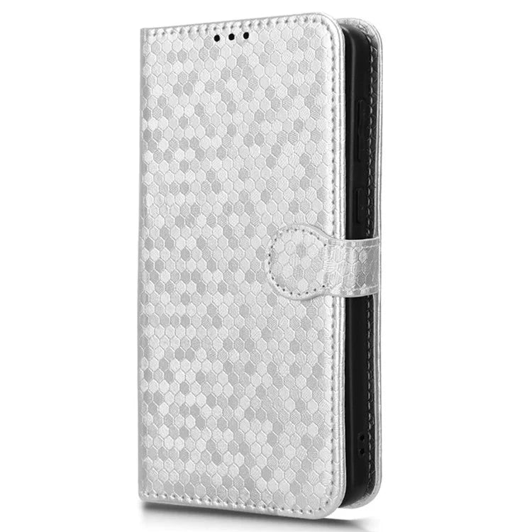 For OnePlus Nord CE4 5G Wallet Case Dots Imprinted Magnetic Phone Cover