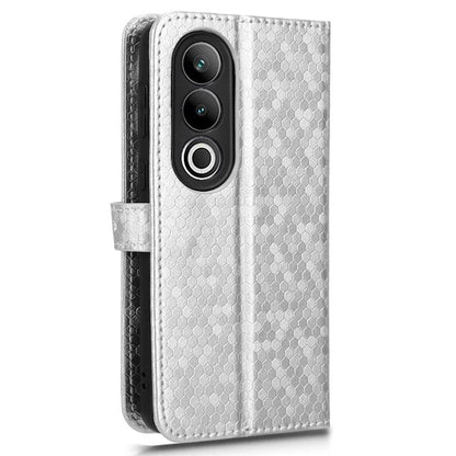 For OnePlus Nord CE4 5G Wallet Case Dots Imprinted Magnetic Phone Cover