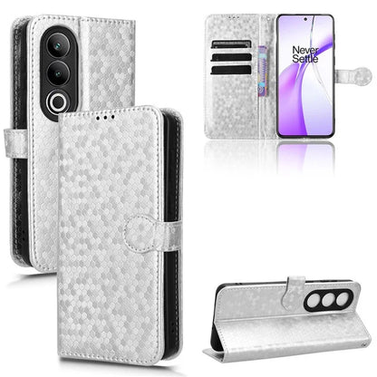 For OnePlus Nord CE4 5G Wallet Case Dots Imprinted Magnetic Phone Cover