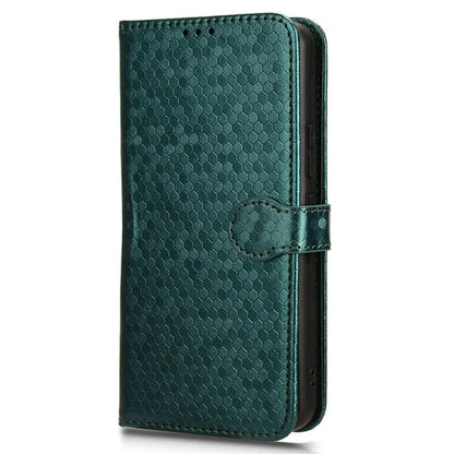 For vivo Y03 Case Dots Imprinted Shockproof Wallet Phone Cover