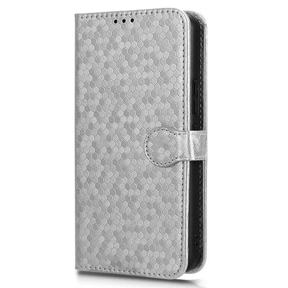 For vivo Y03 Case Dots Imprinted Shockproof Wallet Phone Cover