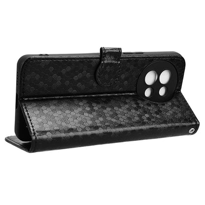 For vivo S18e 5G Magnetic Phone Case Dots Imprinted Card Holder Anti-scratch Cover