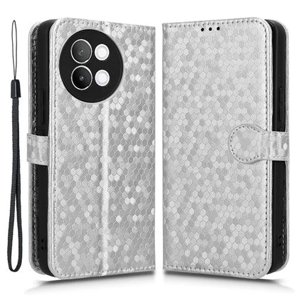 For vivo S18e 5G Magnetic Phone Case Dots Imprinted Card Holder Anti-scratch Cover