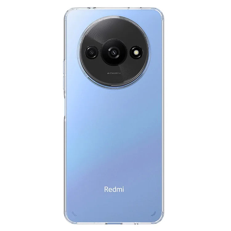 For Xiaomi Redmi A3 / Poco C61 4G / Poco C61 4G Phone Case Scratch-resistant TPU+Acrylic Clear Cover