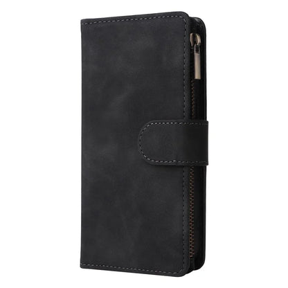 For Xiaomi Redmi Note 13 Pro 5G / Poco X6 5G PU Leather Wallet Mobile Phone Cover Case with Multiple Card Slots