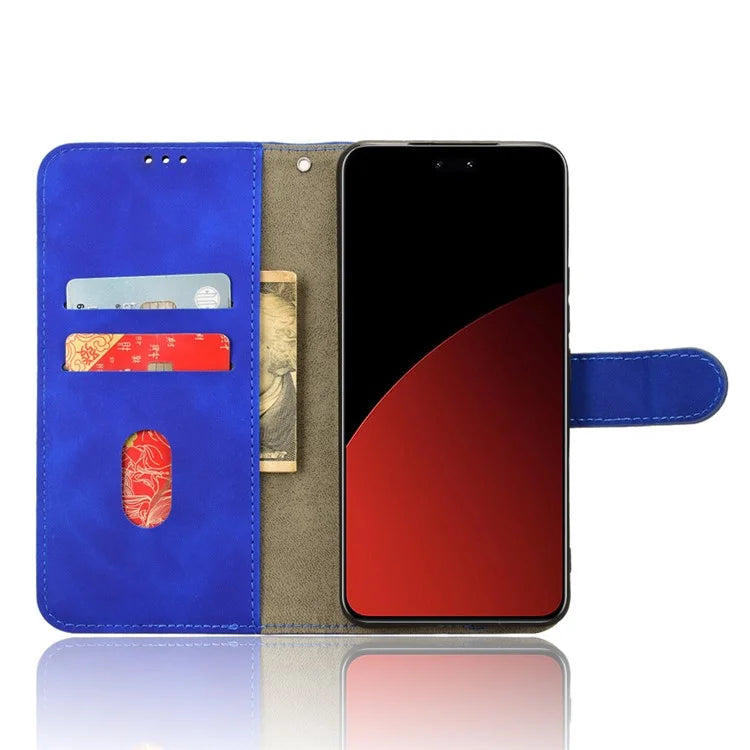 For Xiaomi Civi 4 Pro 5G / 14 Civi 5G Case Stand PU Leather Skin Touch Feeling Phone Cover