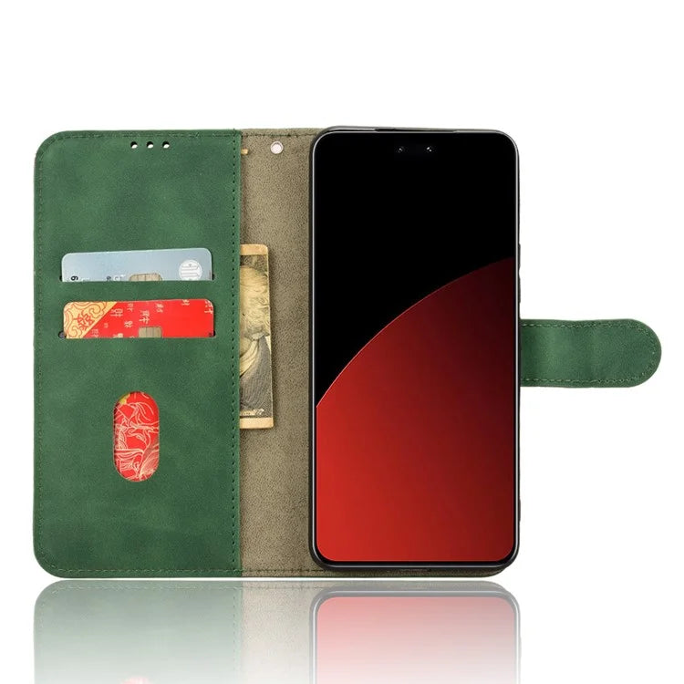 For Xiaomi Civi 4 Pro 5G / 14 Civi 5G Case Stand PU Leather Skin Touch Feeling Phone Cover