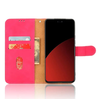 For Xiaomi Civi 4 Pro 5G / 14 Civi 5G Case Stand PU Leather Skin Touch Feeling Phone Cover