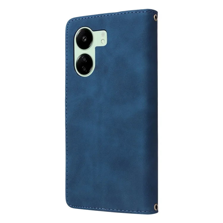 For Xiaomi Poco C65 4G / Redmi 13C 4G / 5G Cell Phone Case Multiple Card Slots Leather Protection Cover