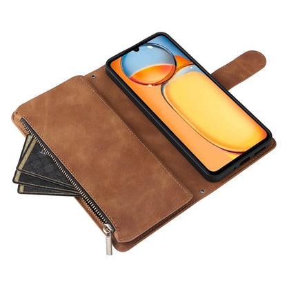 For Xiaomi Poco C65 4G / Redmi 13C 4G / 5G Cell Phone Case Multiple Card Slots Leather Protection Cover