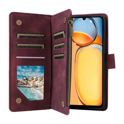 For Xiaomi Poco C65 4G / Redmi 13C 4G / 5G Cell Phone Case Multiple Card Slots Leather Protection Cover