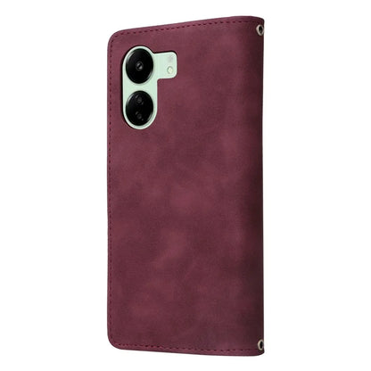For Xiaomi Poco C65 4G / Redmi 13C 4G / 5G Cell Phone Case Multiple Card Slots Leather Protection Cover