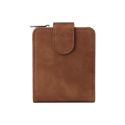 For Samsung Galaxy Z Flip5 5G Cell Phone Case Zipper Wallet Leather Cover with Long and Short Straps