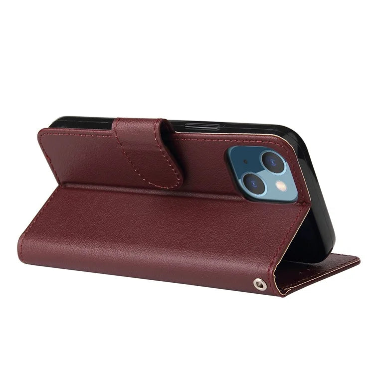 For iPhone 13 Case Shockproof PU Leather Wallet Phone Cover