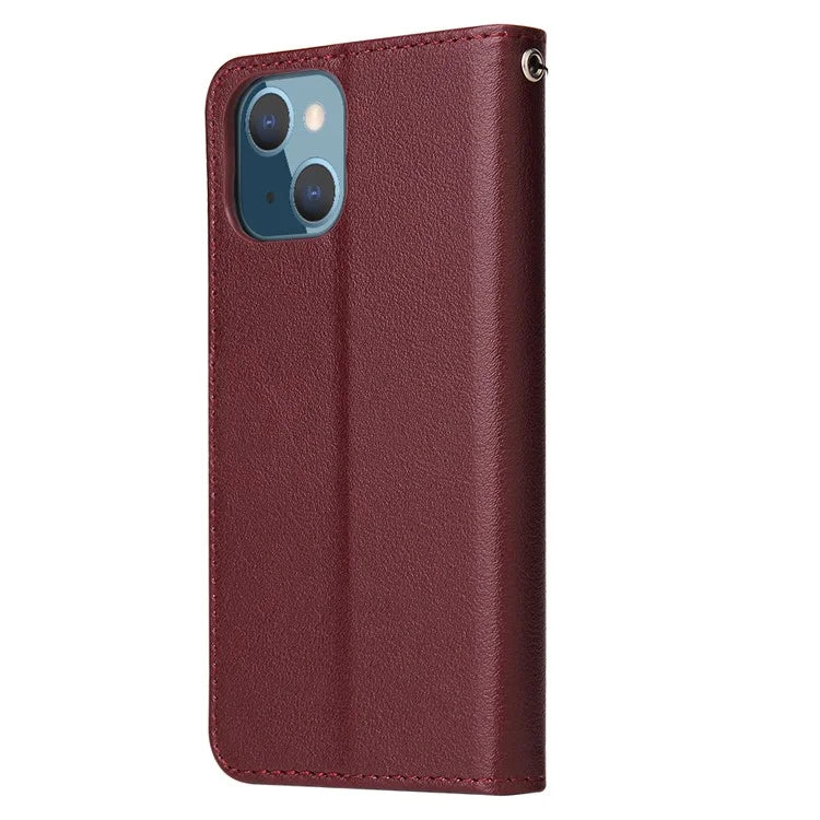 For iPhone 13 Case Shockproof PU Leather Wallet Phone Cover