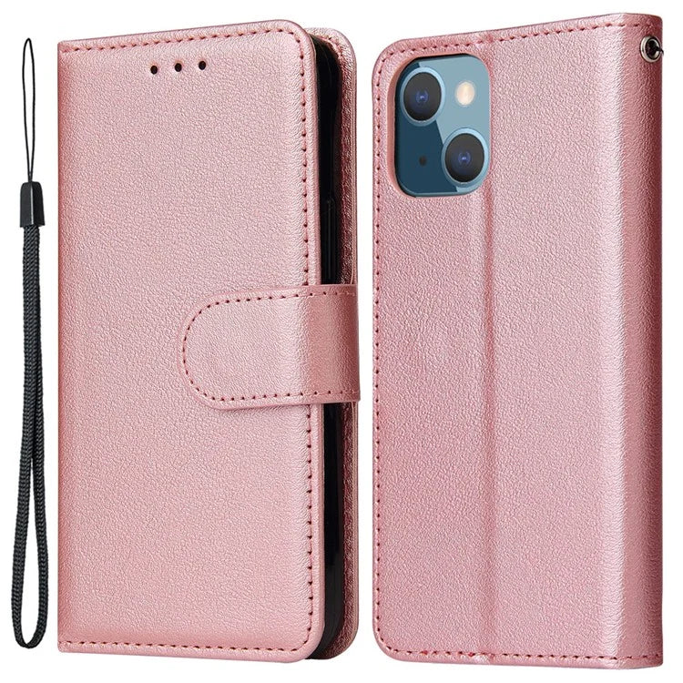 For iPhone 13 Case Shockproof PU Leather Wallet Phone Cover
