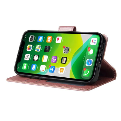 For iPhone 13 Case Shockproof PU Leather Wallet Phone Cover