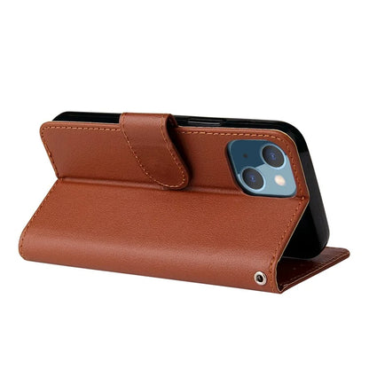 For iPhone 13 Case Shockproof PU Leather Wallet Phone Cover