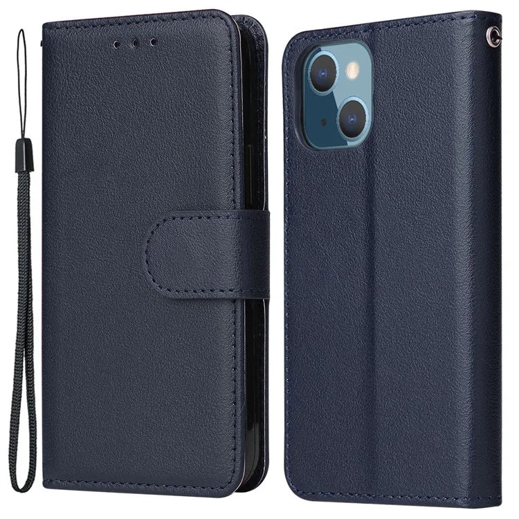 For iPhone 13 Case Shockproof PU Leather Wallet Phone Cover