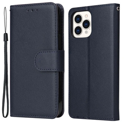 For iPhone 13 Pro Case Wallet PU Leather Flip Protective Phone Cover