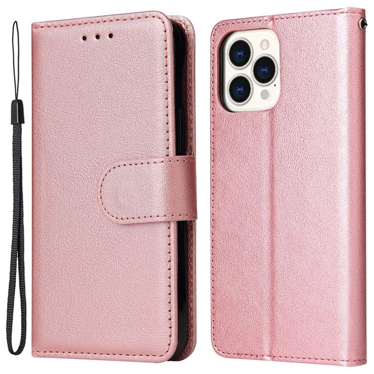 For iPhone 11 Pro Shockproof Case Anti-Scratch PU Leather Wallet Phone Cover