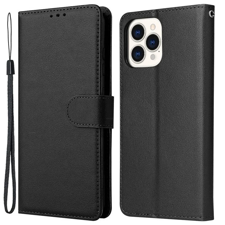 For iPhone 11 Pro Max Case Magnetic PU Leather Stand Flip Phone Cover
