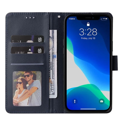For iPhone 11 Case PU Leather+Shockproof TPU Wallet Phone Cover