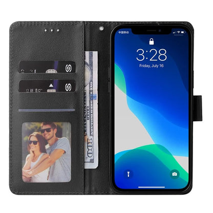 For iPhone 11 Case PU Leather+Shockproof TPU Wallet Phone Cover