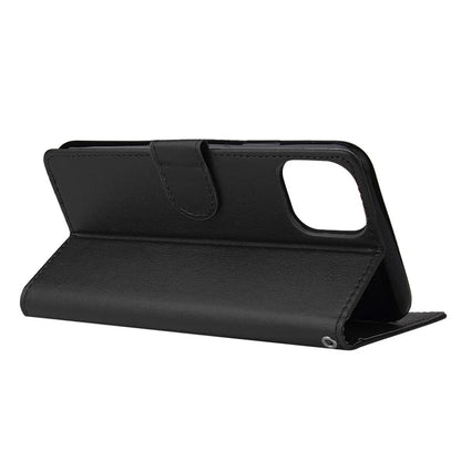 For iPhone 11 Case PU Leather+Shockproof TPU Wallet Phone Cover