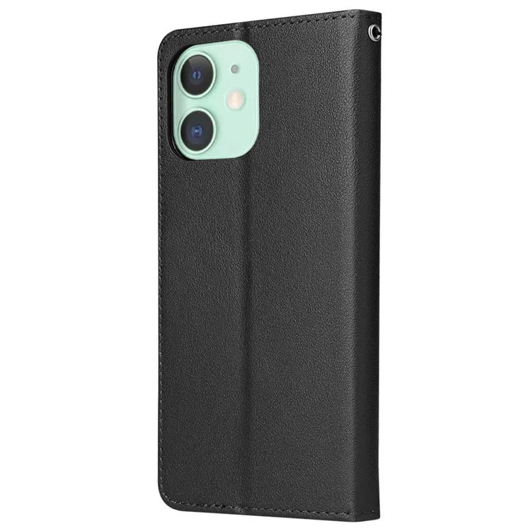 For iPhone 11 Case PU Leather+Shockproof TPU Wallet Phone Cover