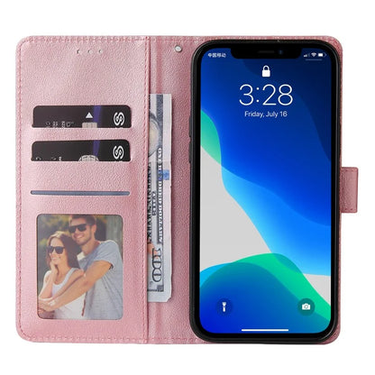 For iPhone 11 Case PU Leather+Shockproof TPU Wallet Phone Cover