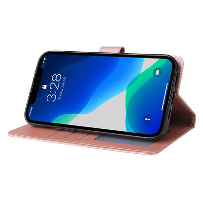 For iPhone 11 Case PU Leather+Shockproof TPU Wallet Phone Cover
