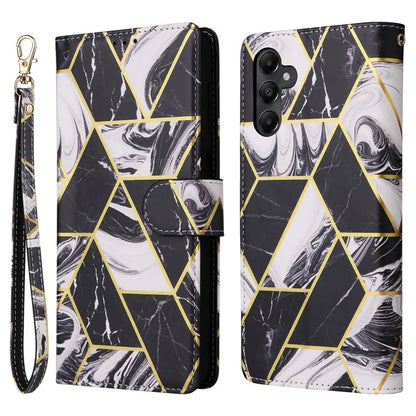 For Samsung Galaxy A05s 4G Case Lacquered Leather Phone Shell Marble Pattern Design