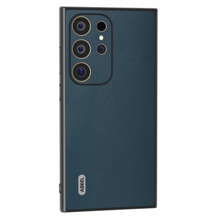 ABEEL For Samsung Galaxy S24 Ultra Case Nappa Texture Drop Protection Phone Cover