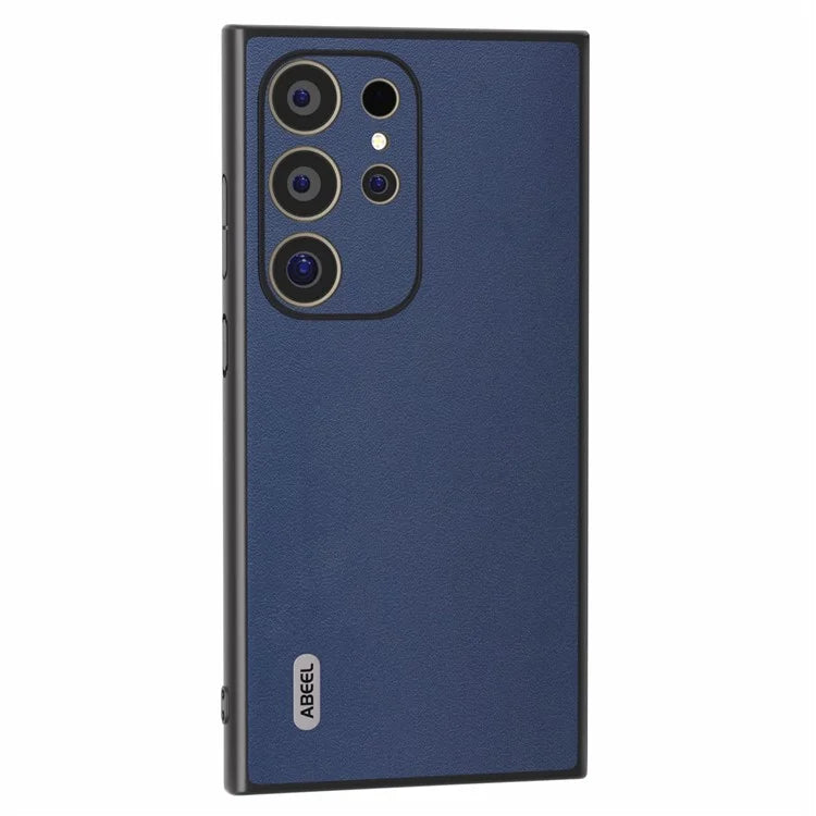 ABEEL For Samsung Galaxy S24 Ultra Case Nappa Texture Drop Protection Phone Cover