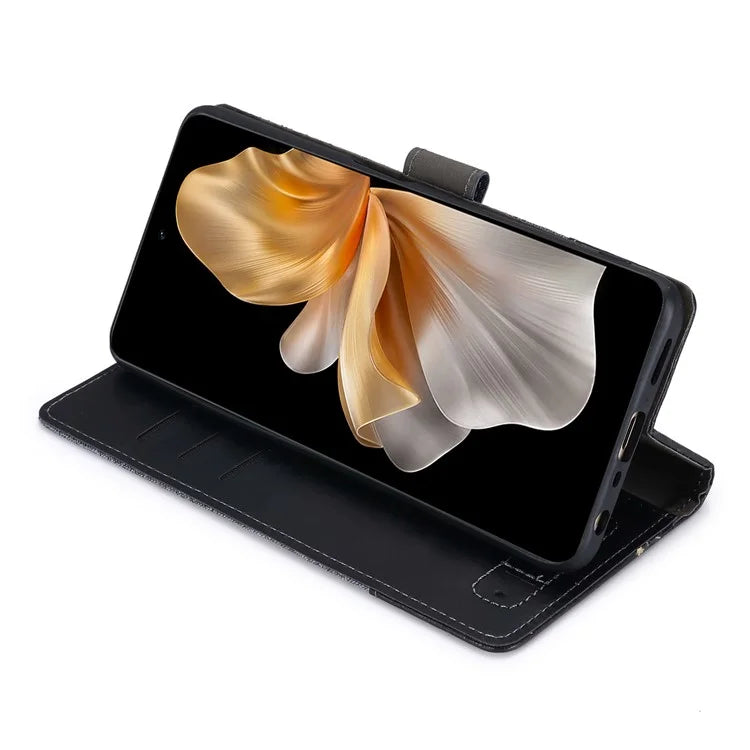 MUXMA MX102 For vivo S18 5G / S18 Pro 5G / V30 5G / V30 Pro 5G Case Leather Wallet Stand Phone Cover