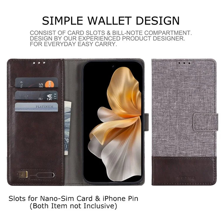MUXMA MX102 For vivo S18 5G / S18 Pro 5G / V30 5G / V30 Pro 5G Case Leather Wallet Stand Phone Cover