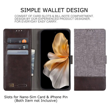 MUXMA MX102 For vivo S18 5G / S18 Pro 5G / V30 5G / V30 Pro 5G Case Leather Wallet Stand Phone Cover