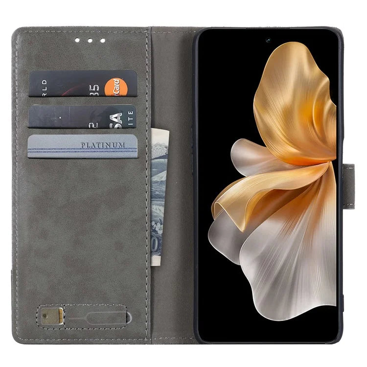 MUXMA MX102 For vivo S18 5G / S18 Pro 5G / V30 5G / V30 Pro 5G Case Leather Wallet Stand Phone Cover