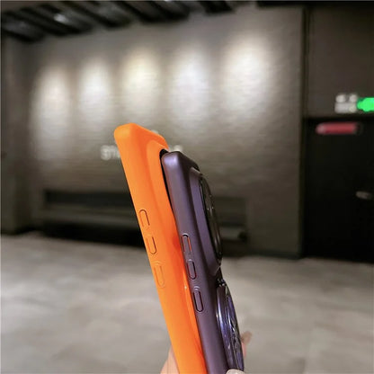 For Honor Magic6 Pro 5G Magnetic Phone Case Rubberized Hard PC Kickstand Cover
