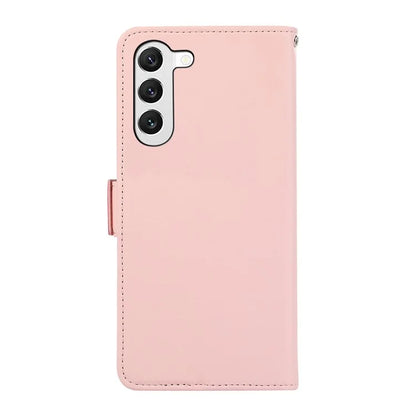 ABEEL For Samsung Galaxy S23+ 5G Case Soft PU Leather RFID Blocking Wallet Phone Shell