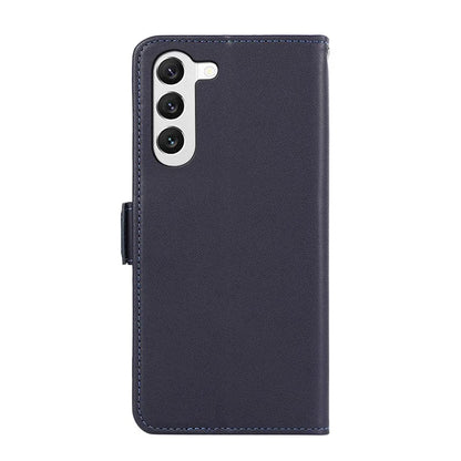 ABEEL For Samsung Galaxy S23+ 5G Case Soft PU Leather RFID Blocking Wallet Phone Shell