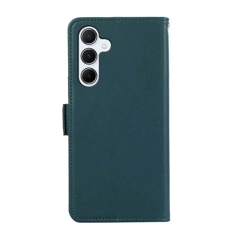 ABEEL For Samsung Galaxy S23 FE Case RFID Blocking Leather Wallet Phone Stand Cover