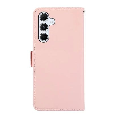 ABEEL For Samsung Galaxy S24+ Case RFID Blocking Leather Phone Cover with Wallet Stand