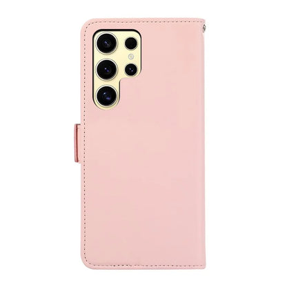 ABEEL For Samsung Galaxy S22 Ultra 5G Case Wallet Leather Blocking RFID Shockproof Phone Cover